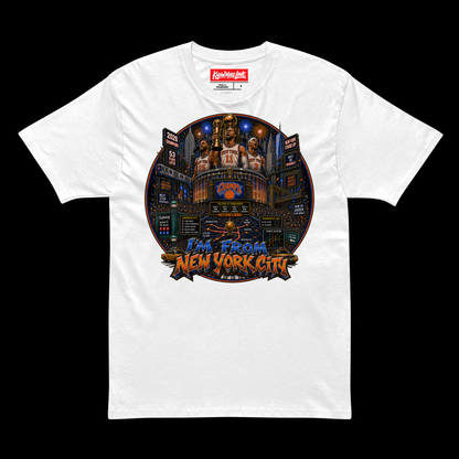I'm From New York City Championship Streetwear Shirt | NYC Basketball Graphic Tee