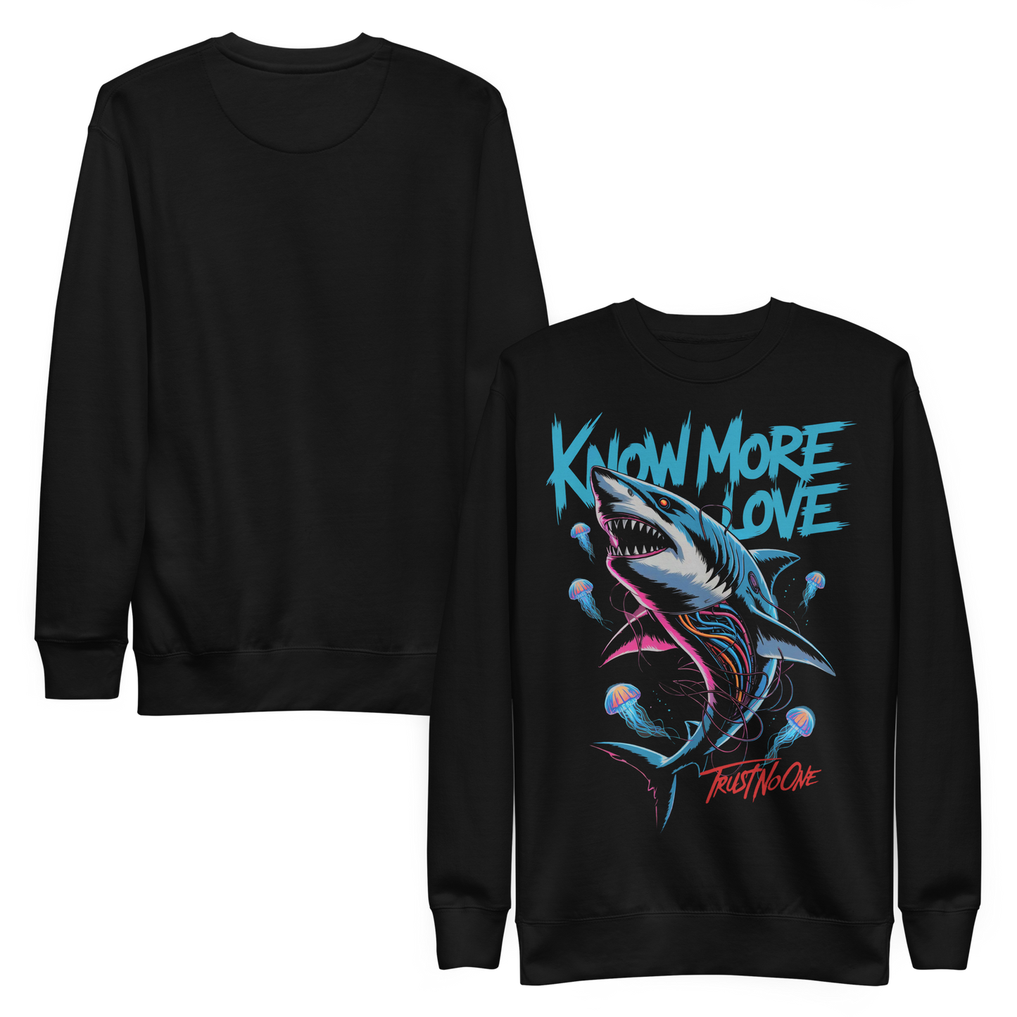 SWIMMING WITH SHARKS — Sweatshirt